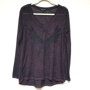 Rock & Republic Long Sleeve Top Size Medium